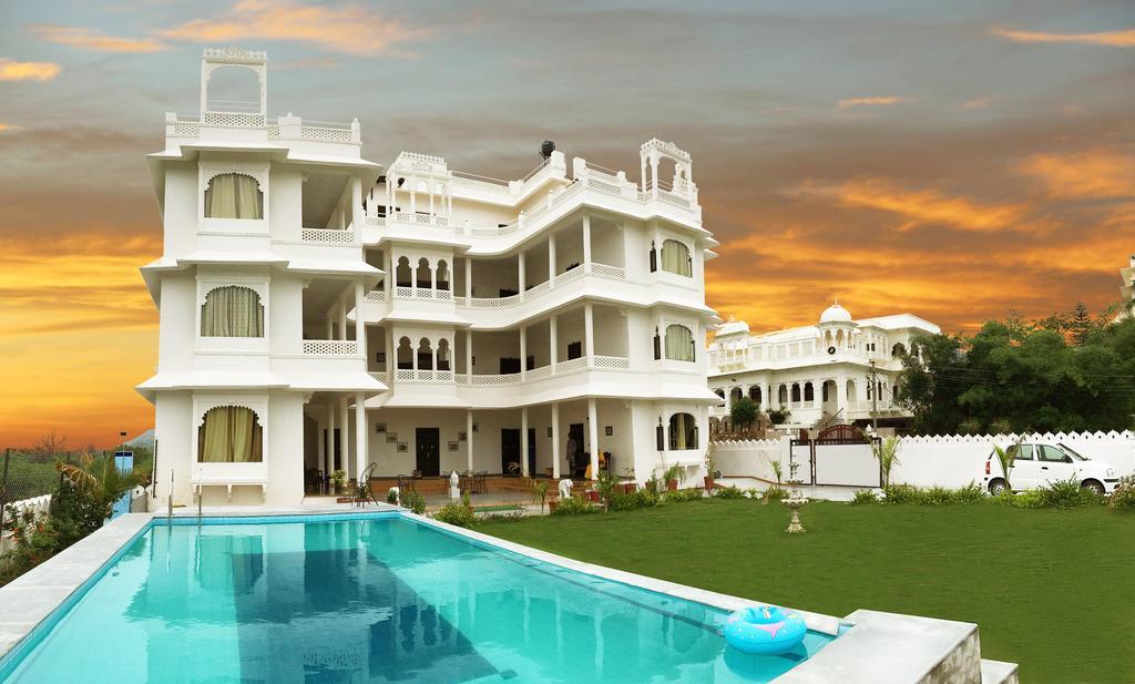 Sai Palace Hotel Udaipur Bagian luar foto